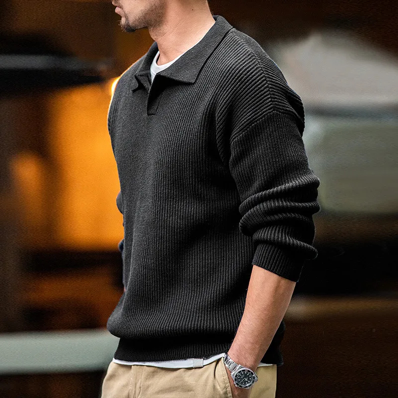 Polo sweaters mens are a fashionable item that combines elements of traditional Polo shirts with the characteristics of knitted sweaters.