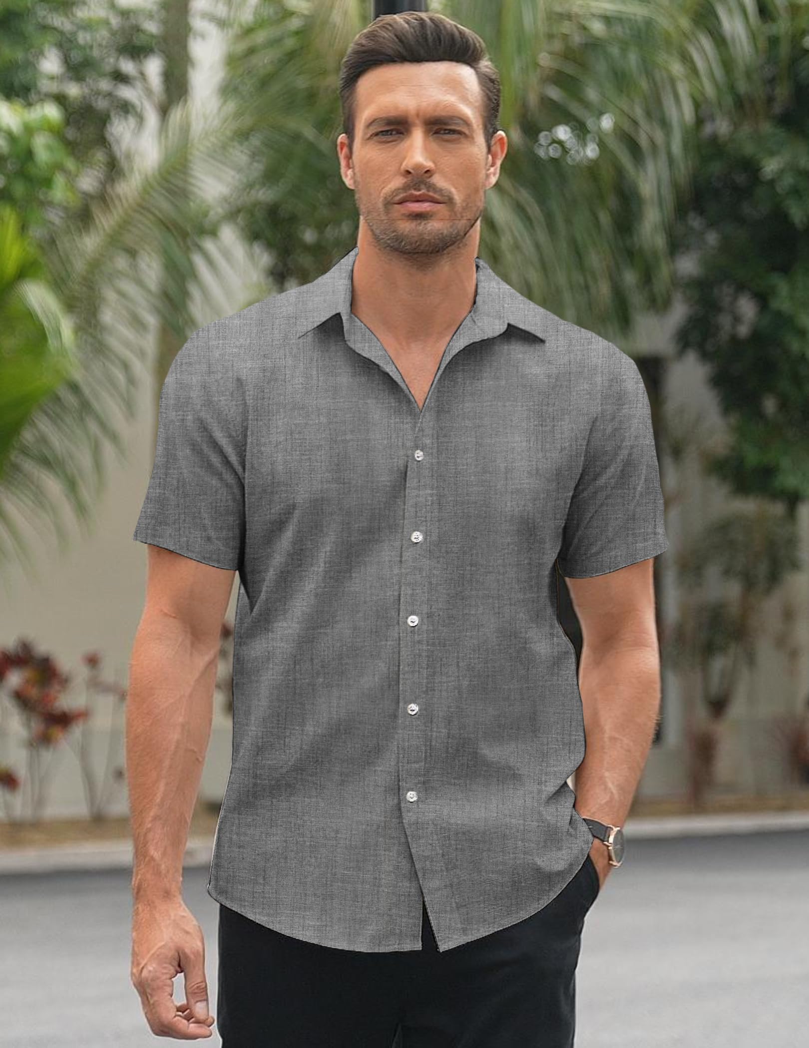 Men's short sleeve button down shirts, men's fashion has evolved over the years, offering a wide range of options to suit every style and occasion.