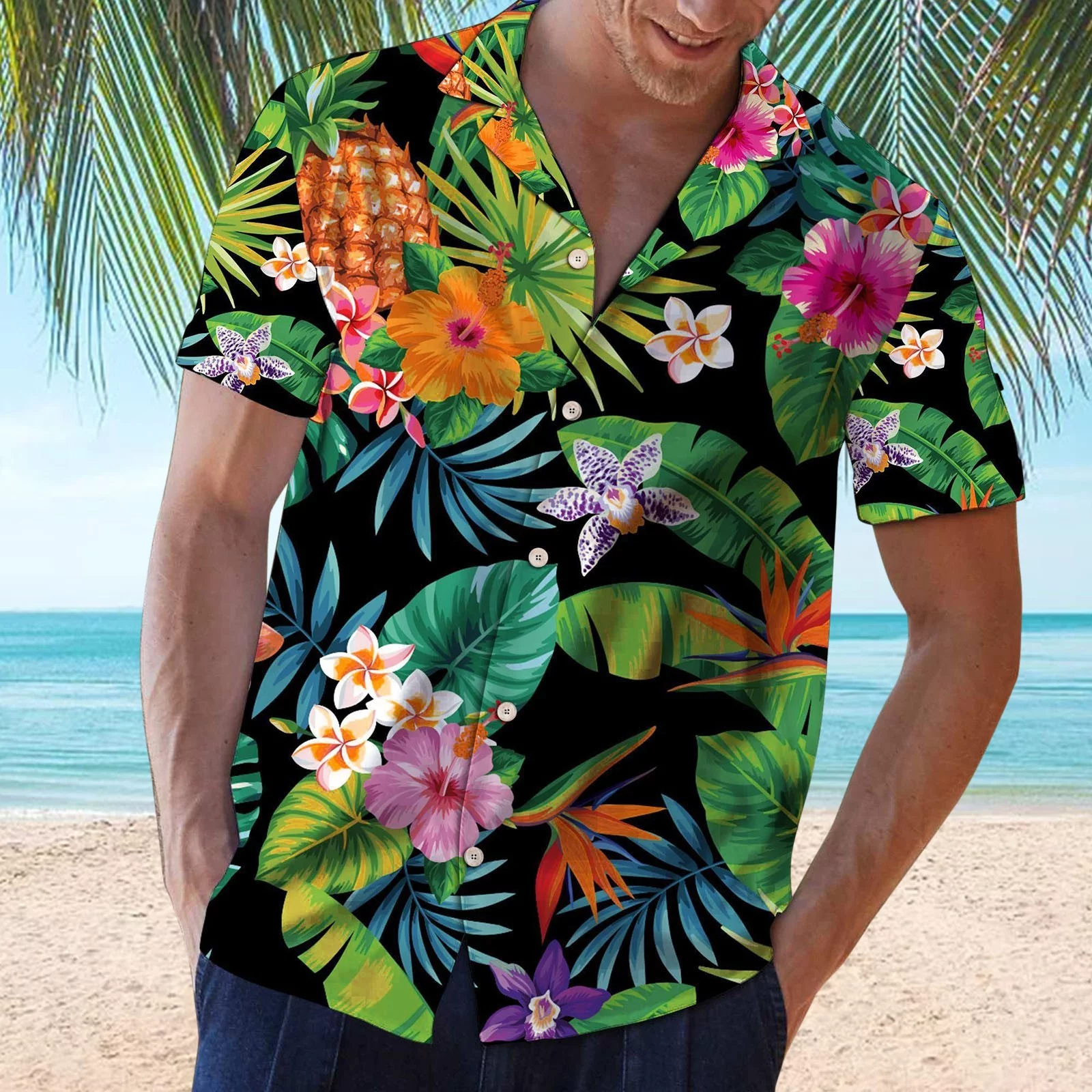 Men's hawaiian shirts, also known as aloha shirts, are iconic pieces of clothing that exude a laid-back and tropical vibe.