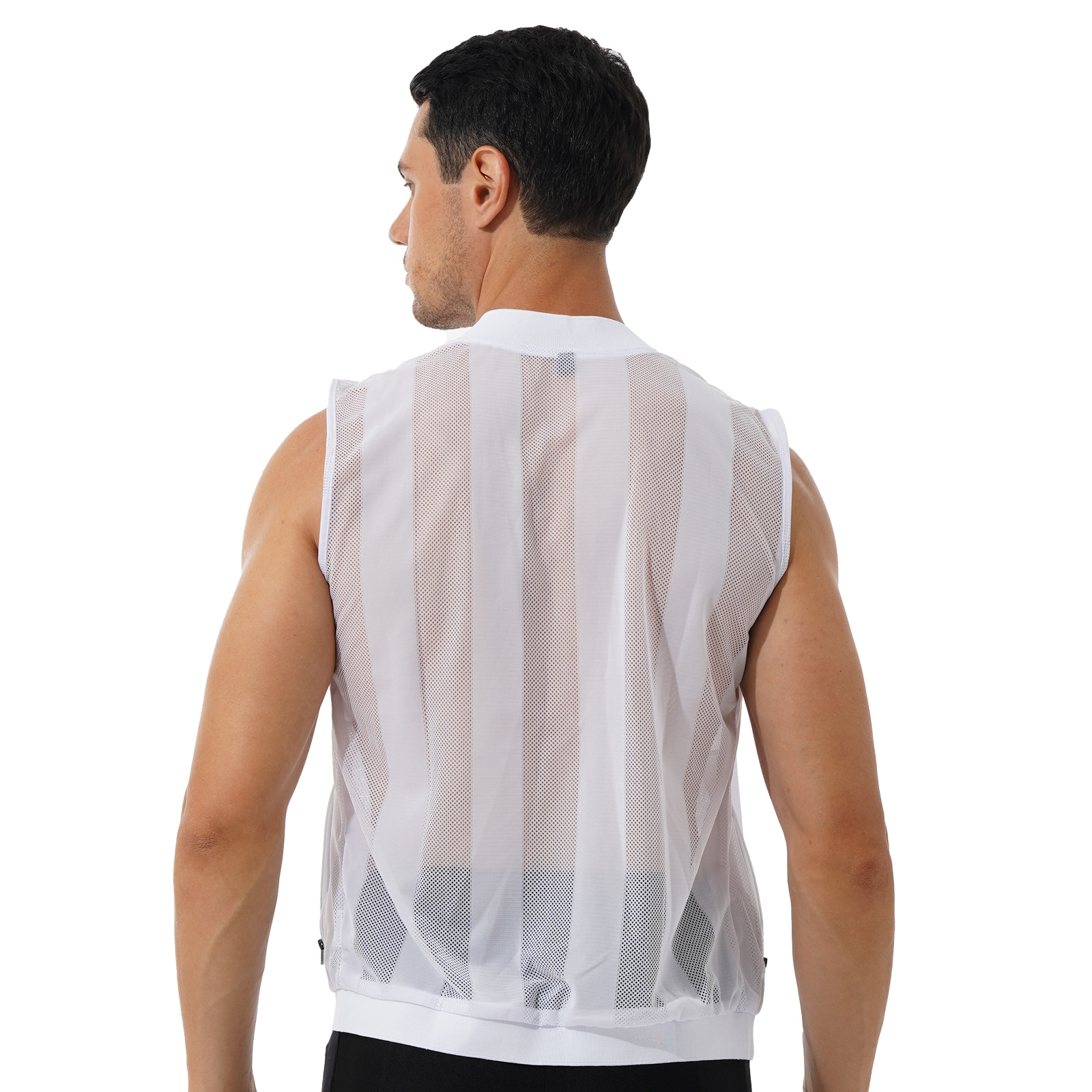 sleeveless golf shirt