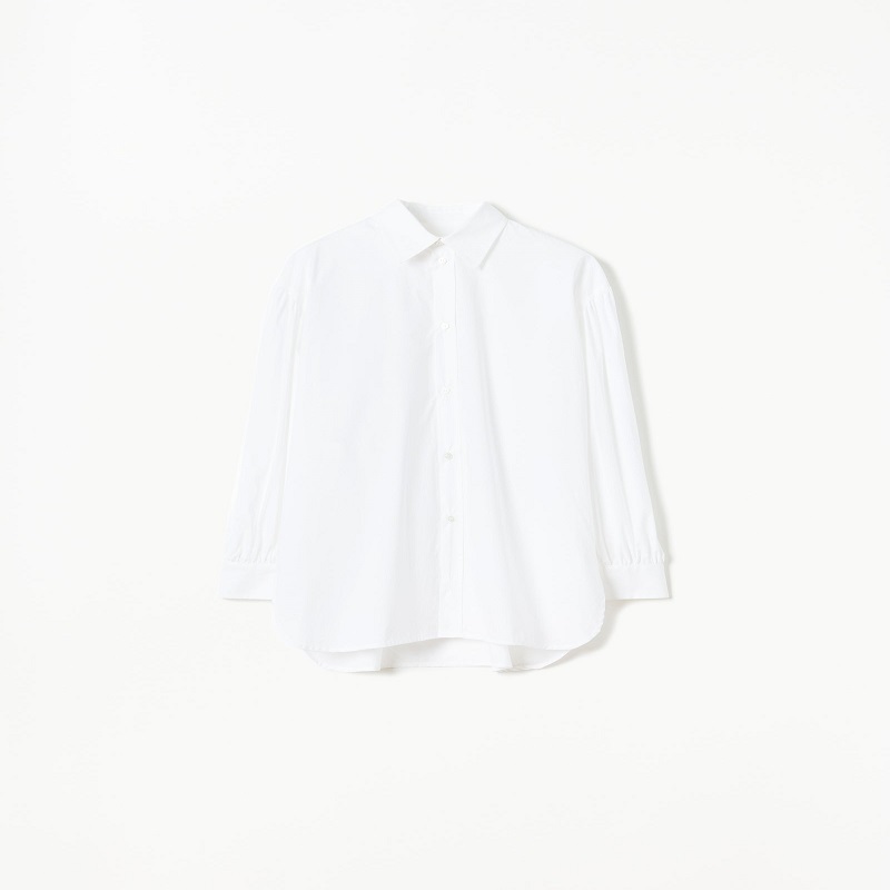 White poplin shirt