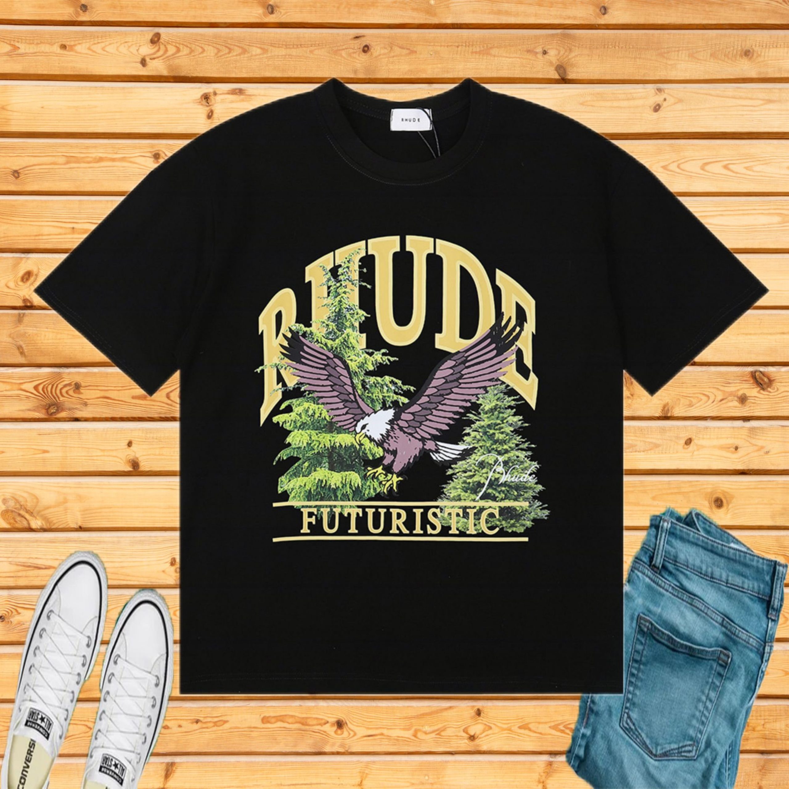 Men's rhude t shirt