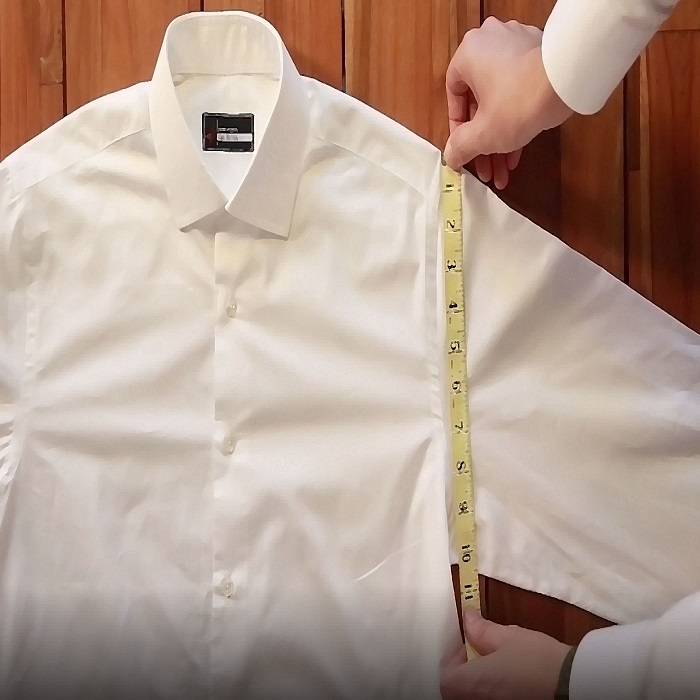 measure shirt length