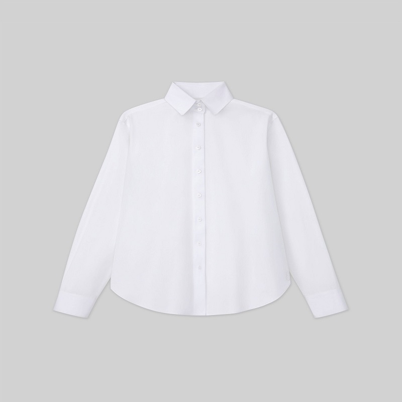 White poplin shirt