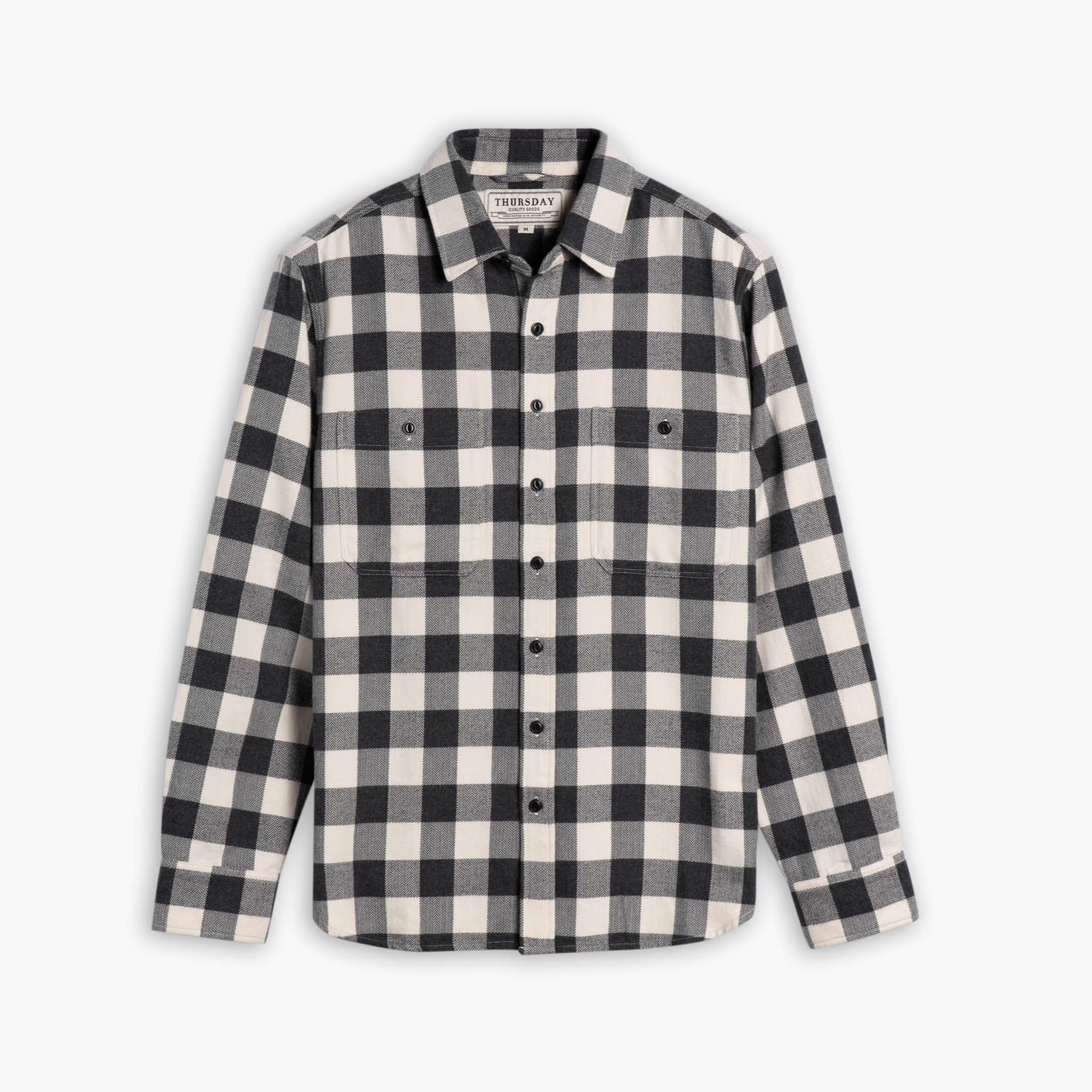 Plaid flannel shirt