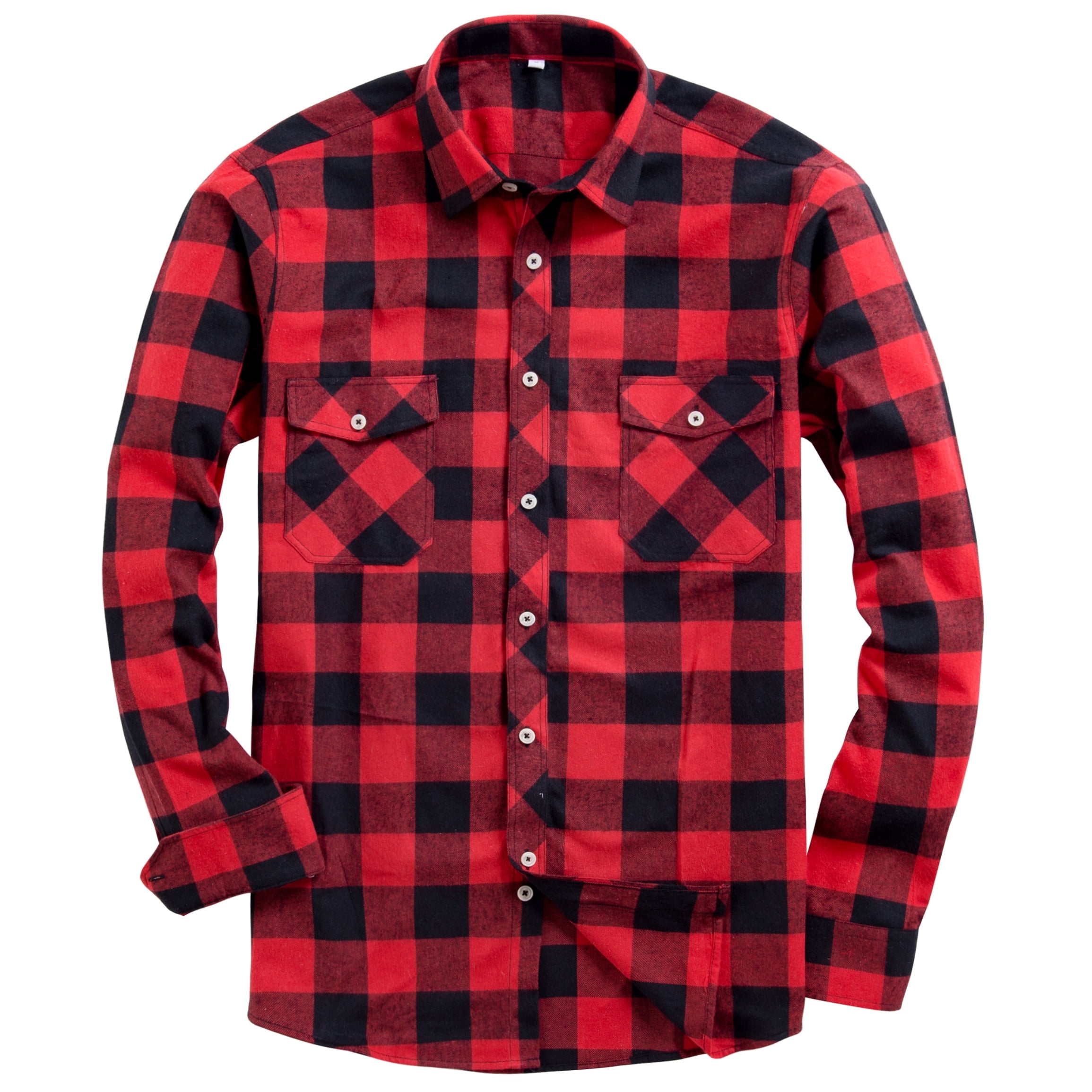 Plaid flannel shirt