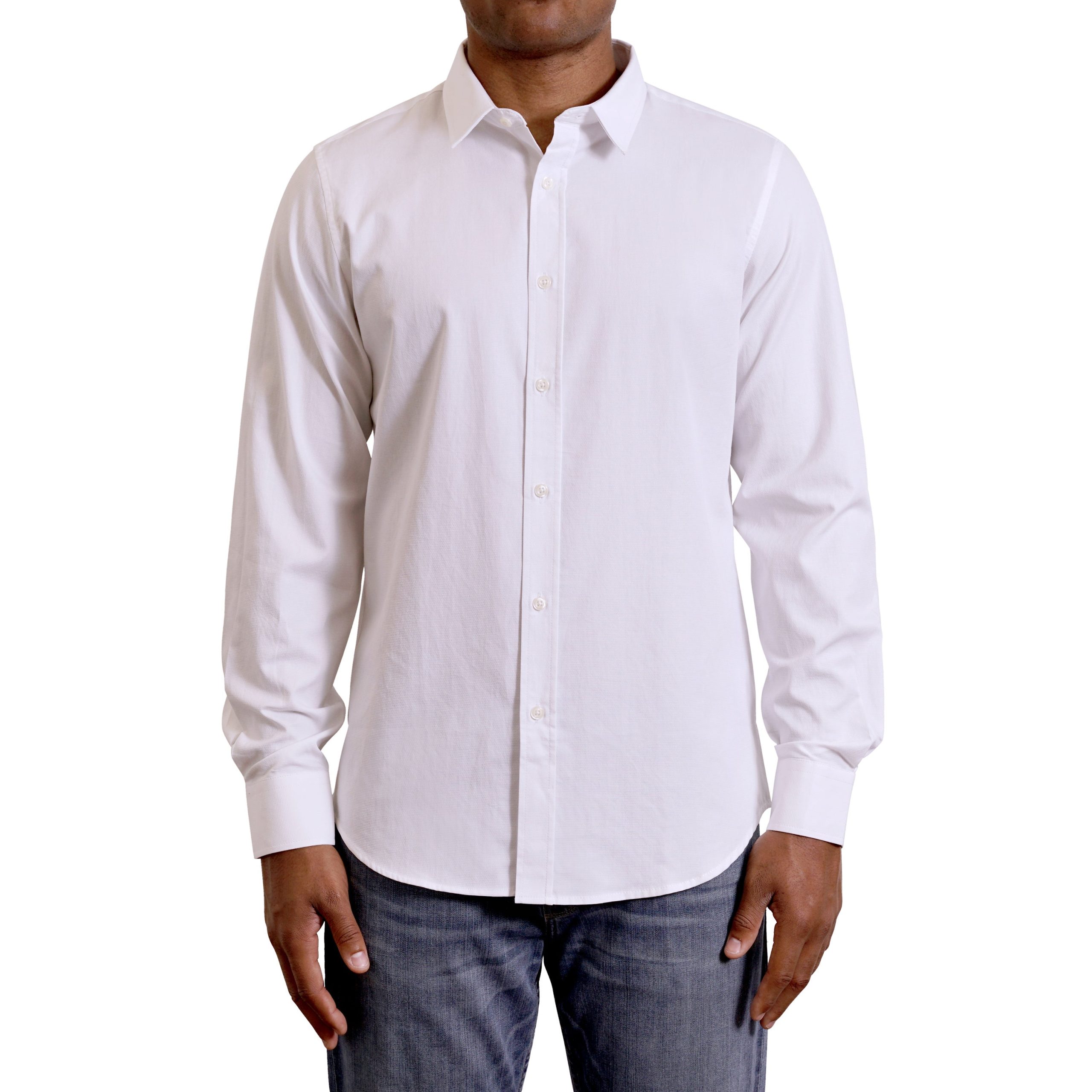 White cotton shirt