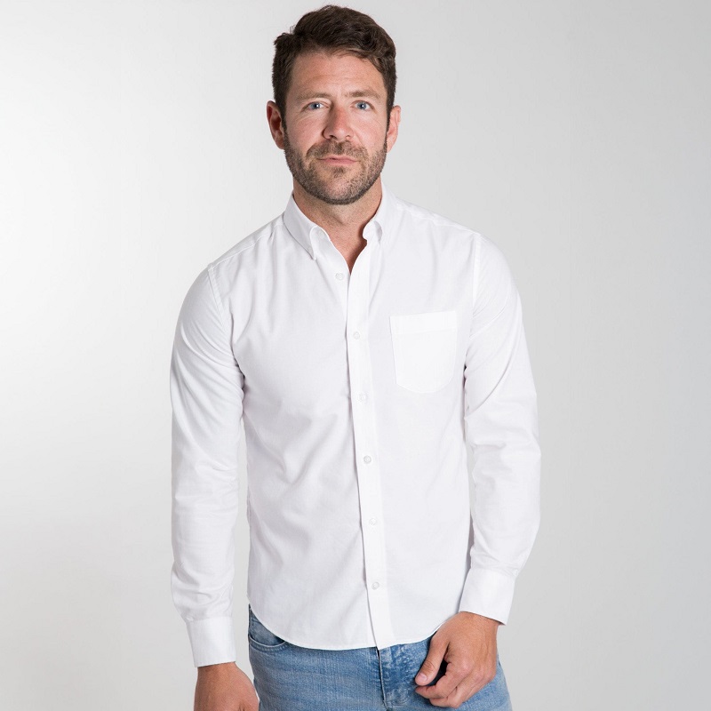 best white button down shirt