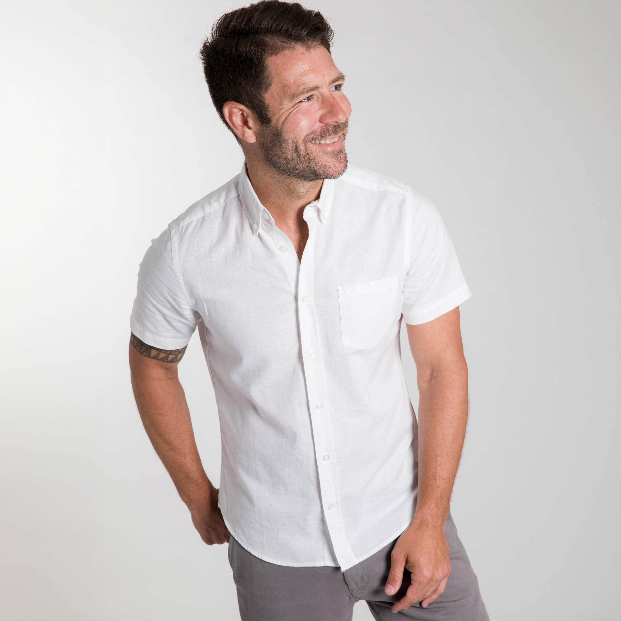 Linen shirt for men