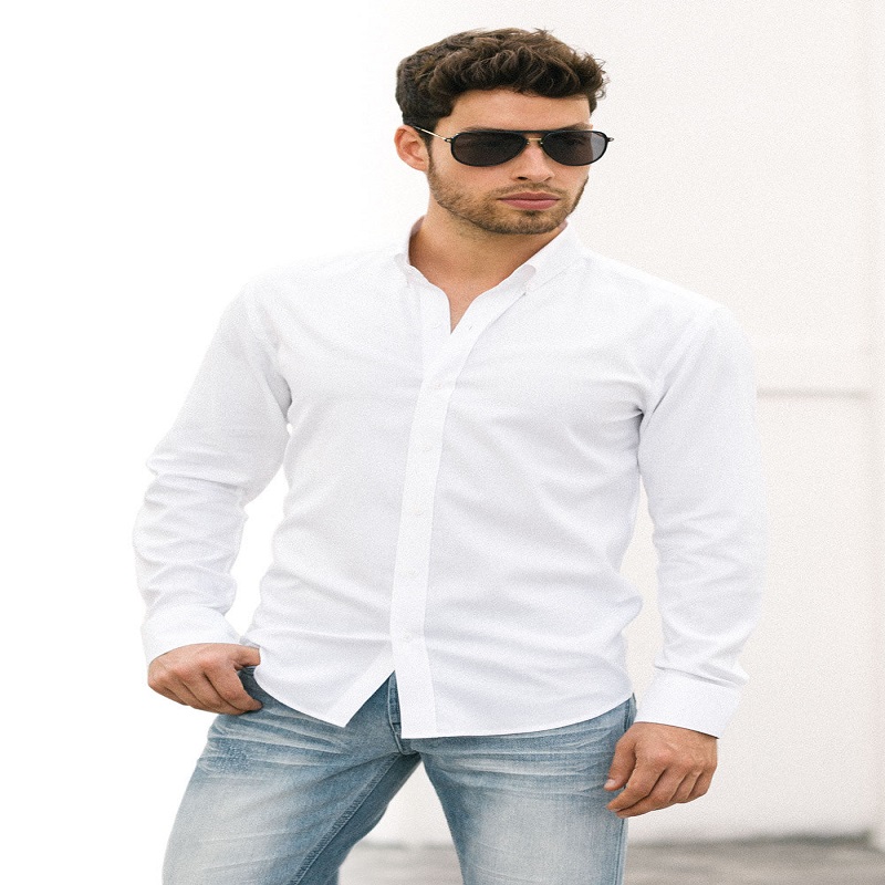 White cotton shirt