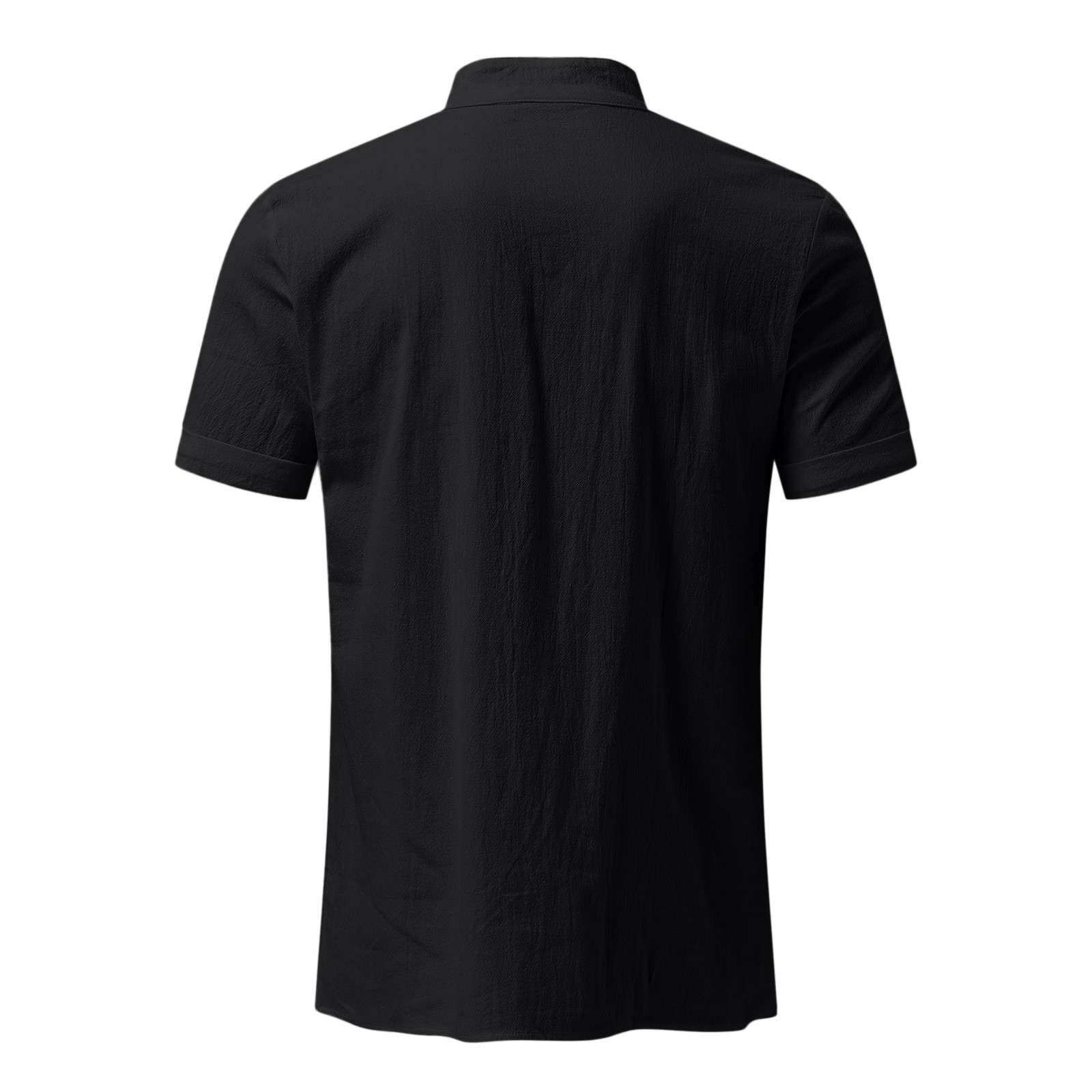 back of a black shirt