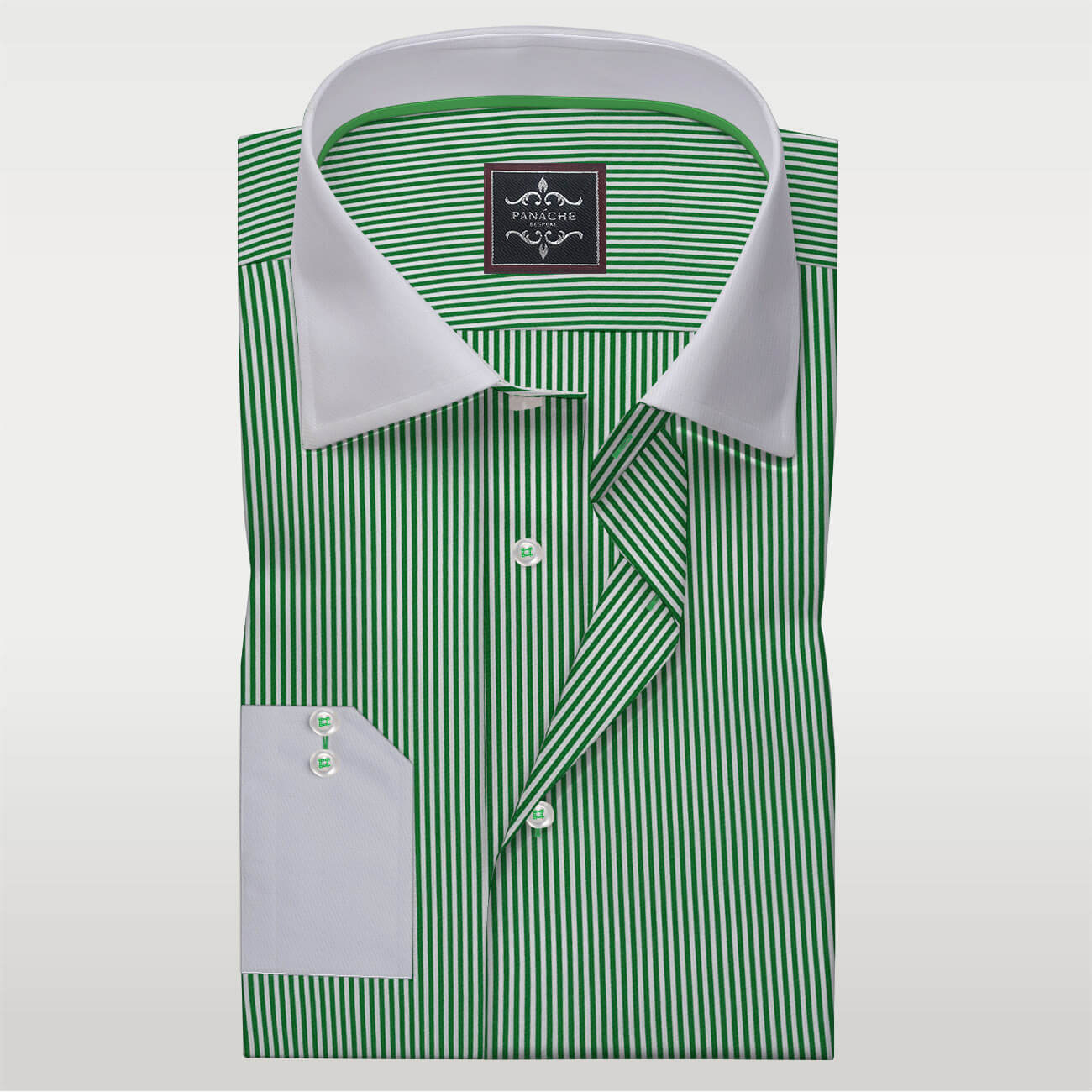 Mens green dress shirt