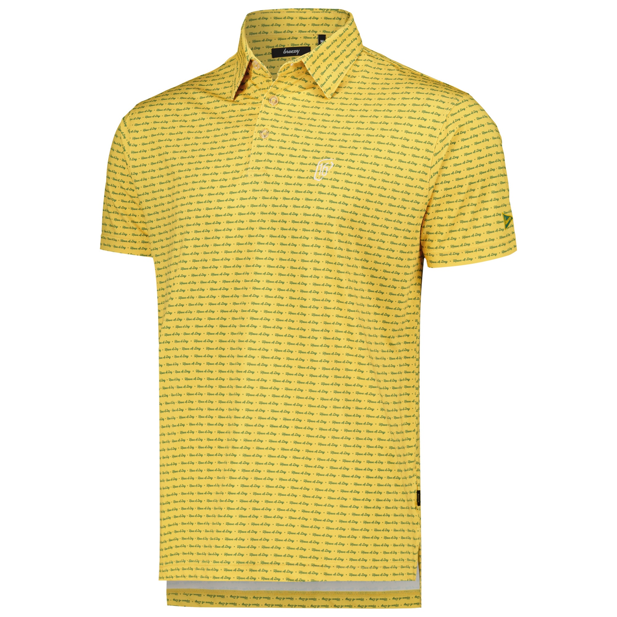 Yellow polo shirt mens