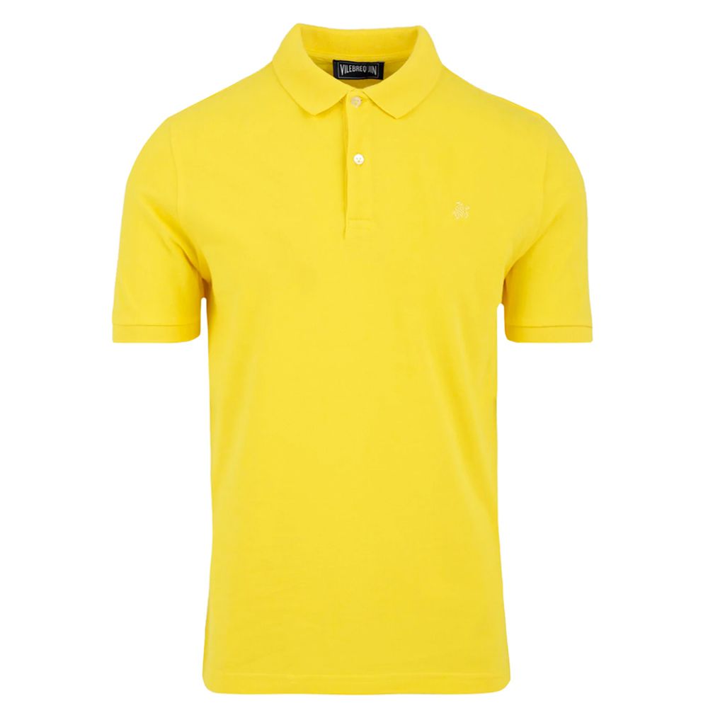 Yellow polo shirt mens