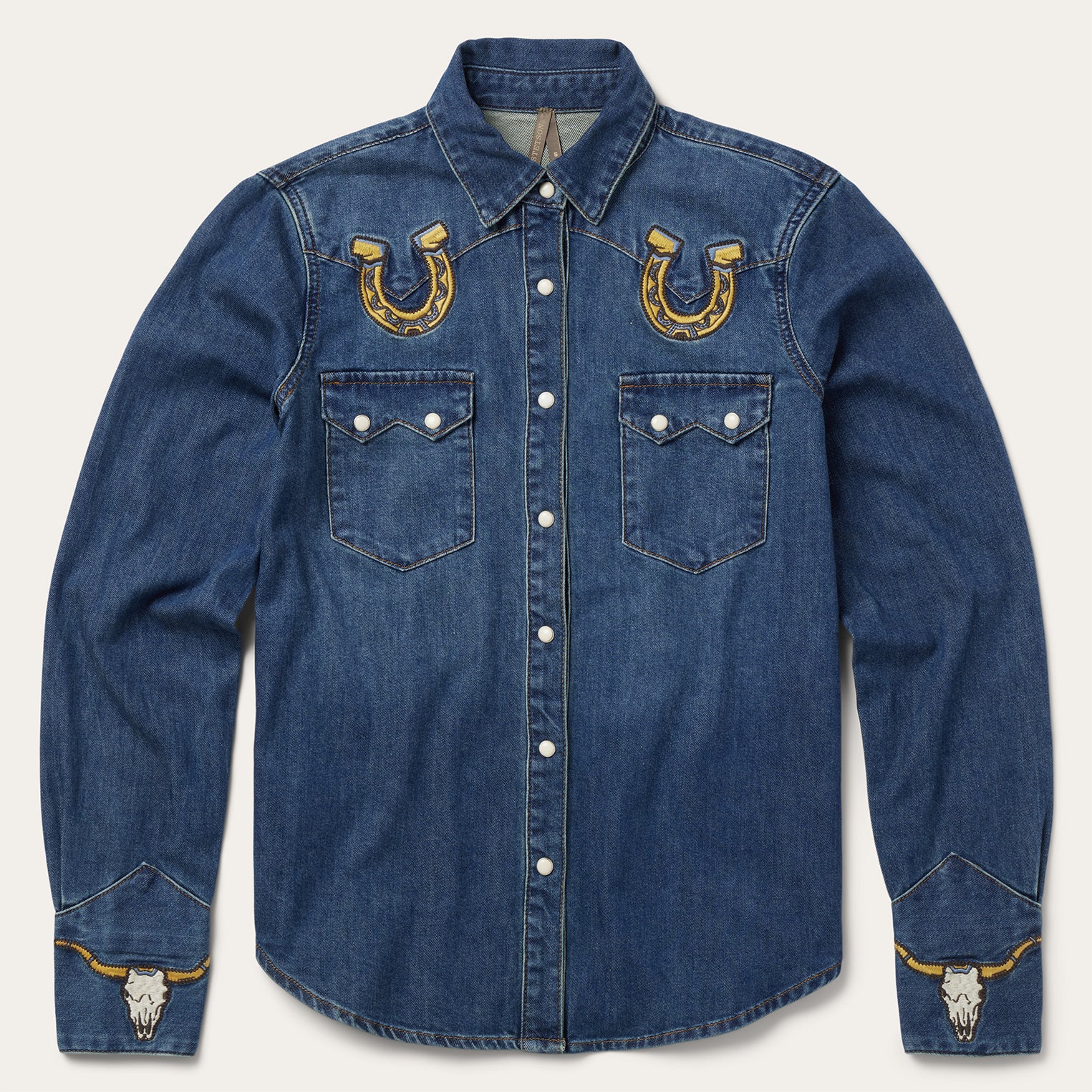 Denim western shirt