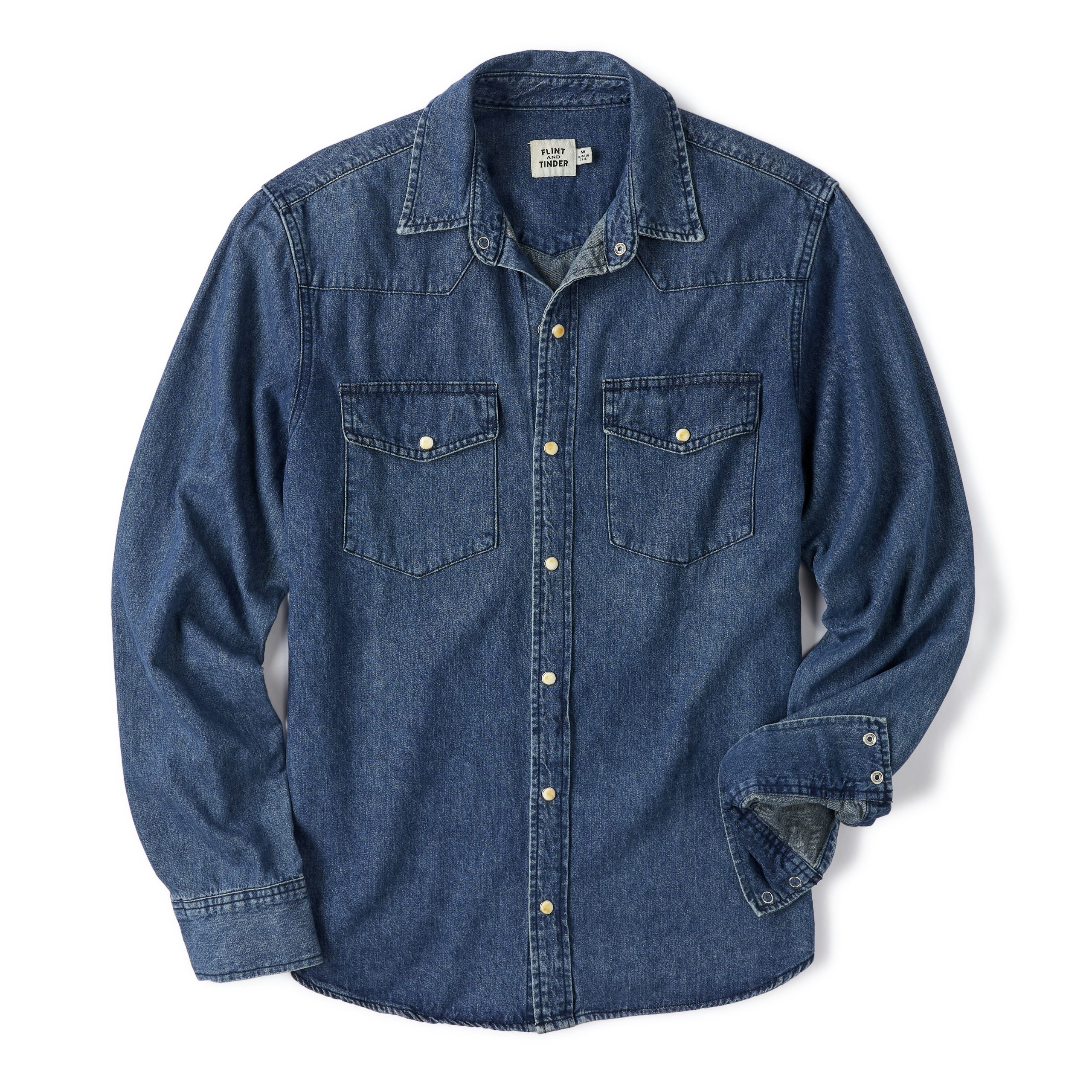 Denim western shirt