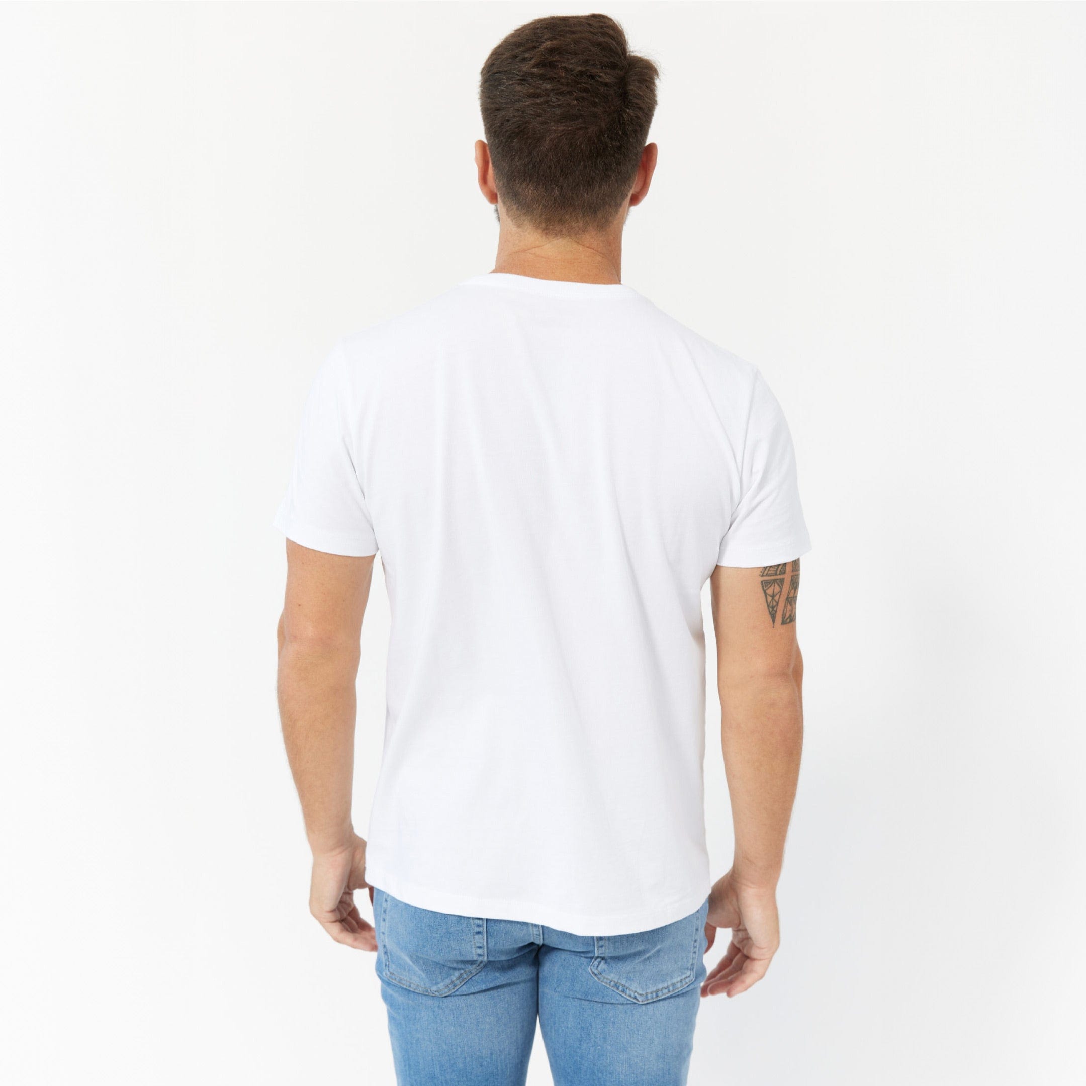 Mens white t shirt