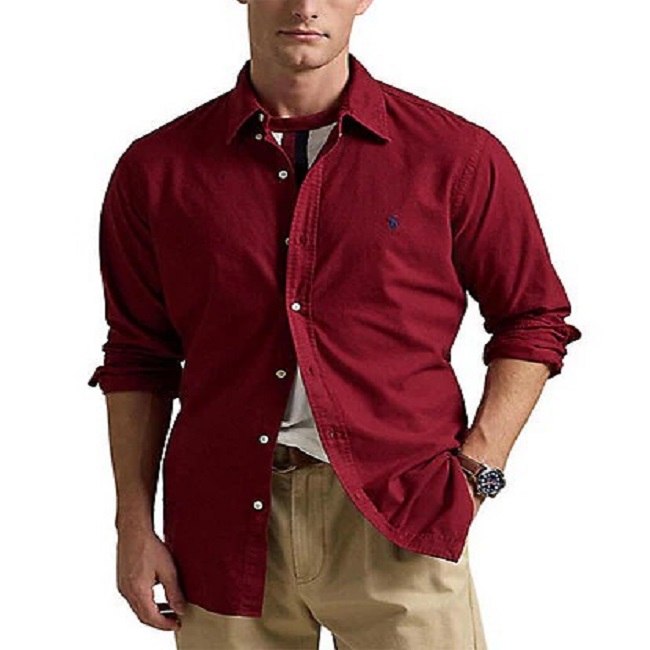 red shirt mens