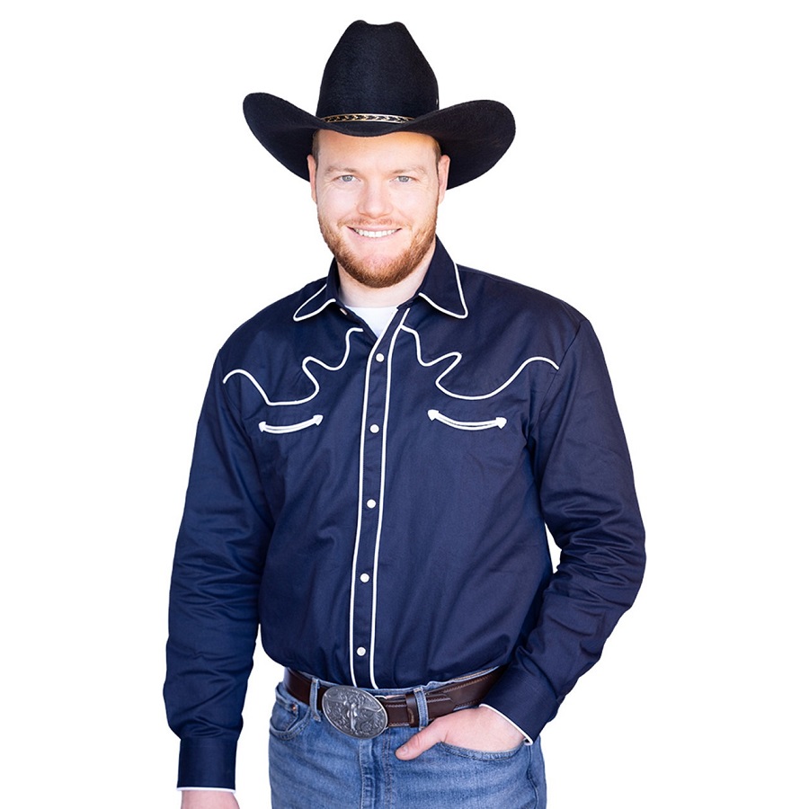 mens cowboy shirt