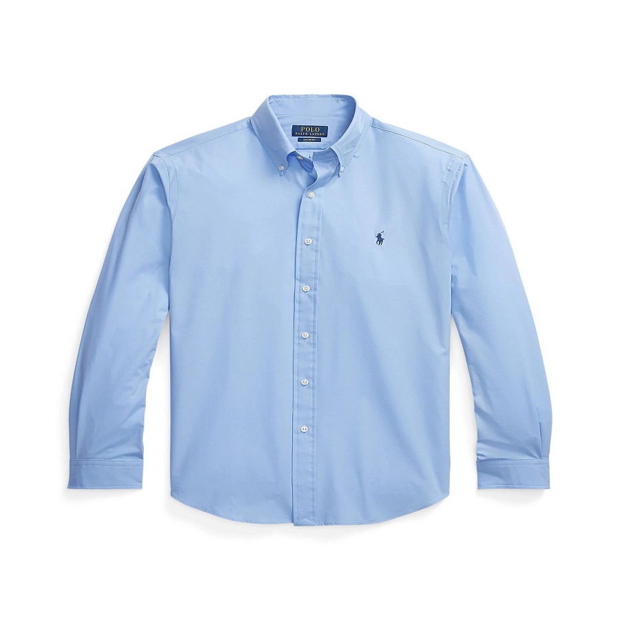 light blue shirt outfit