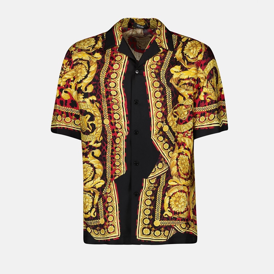 versace button up shirt