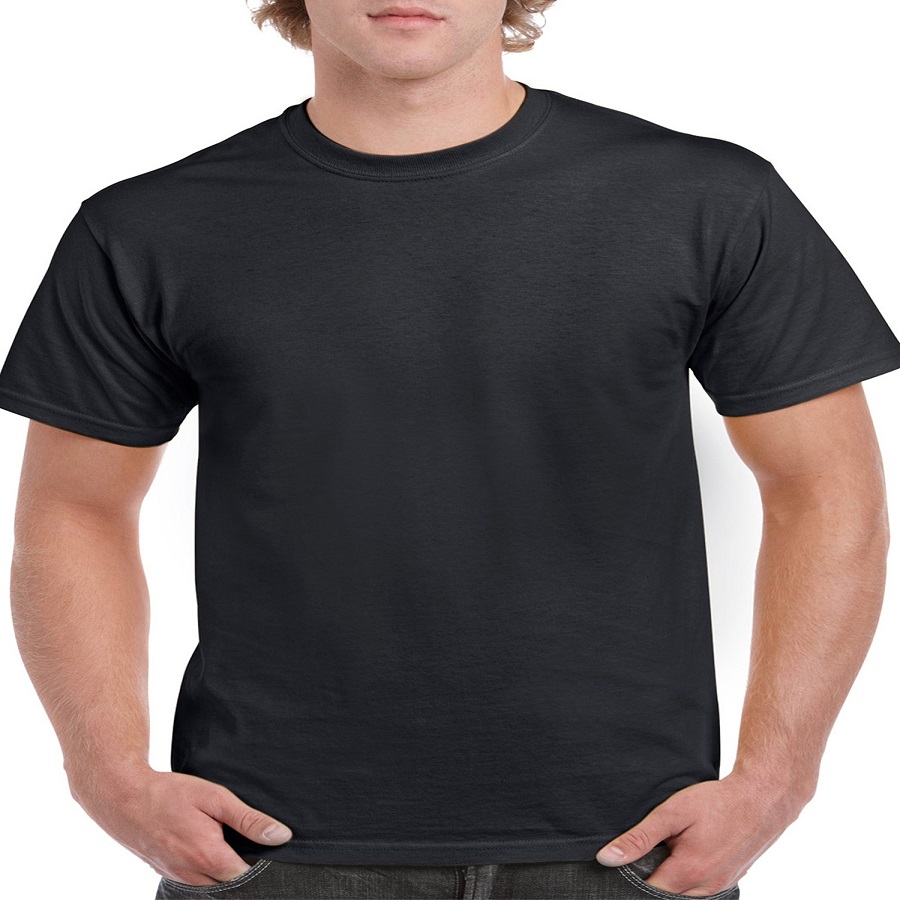 black t shirt outfit men