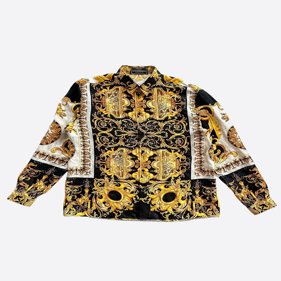 versace button up shirt