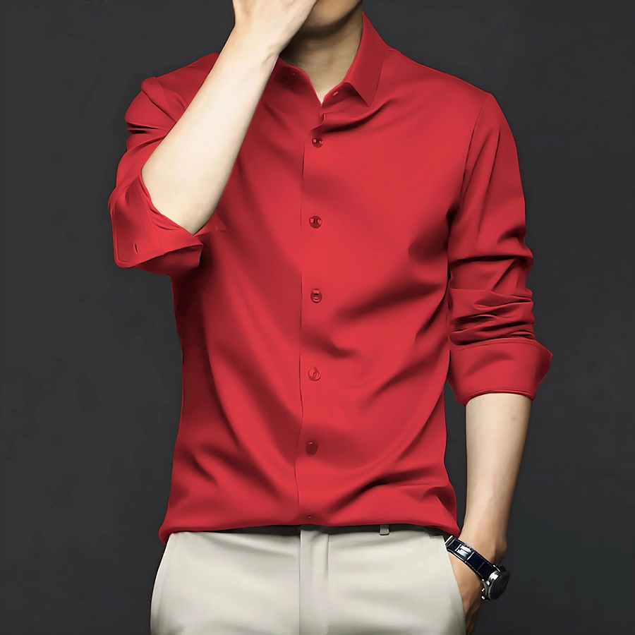 red shirt mens