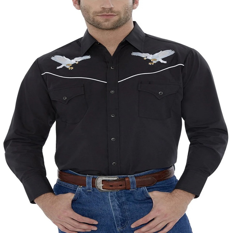 mens cowboy shirt