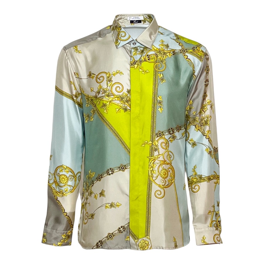 versace button up shirt