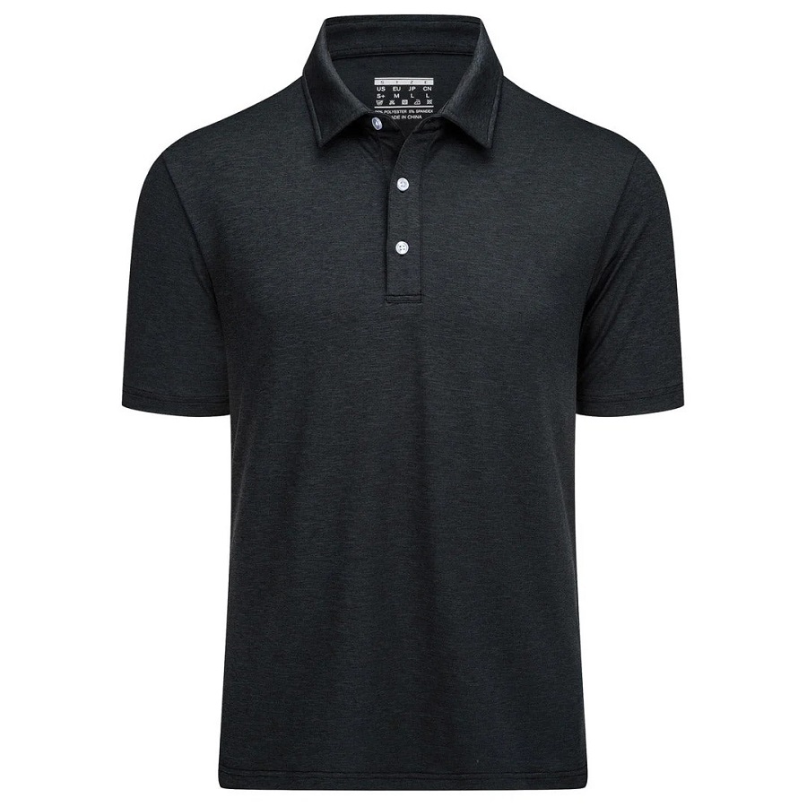 black polo shirt outfit