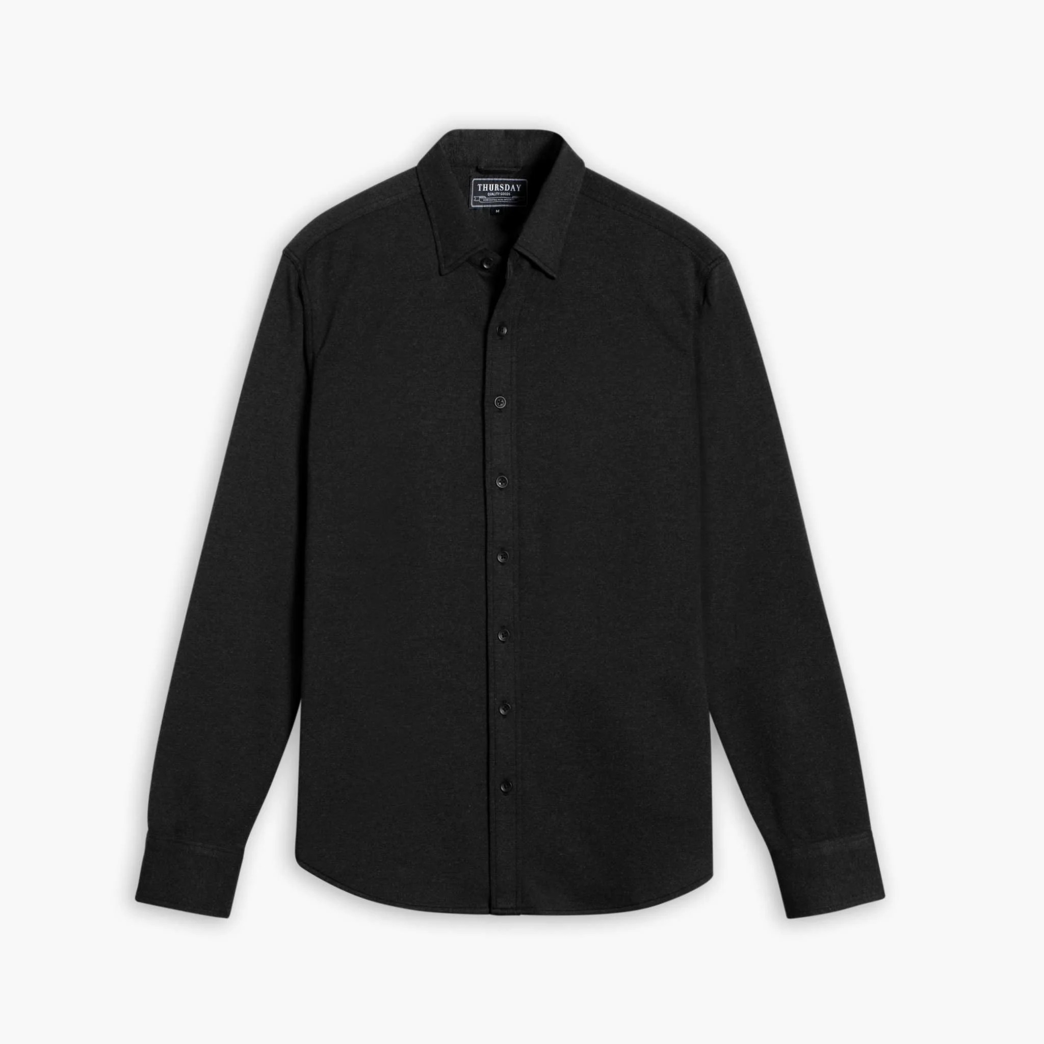 black shirt men outfit