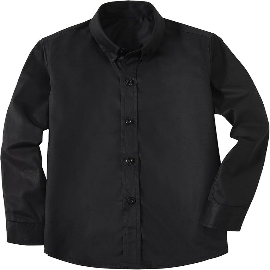 boys black shirt