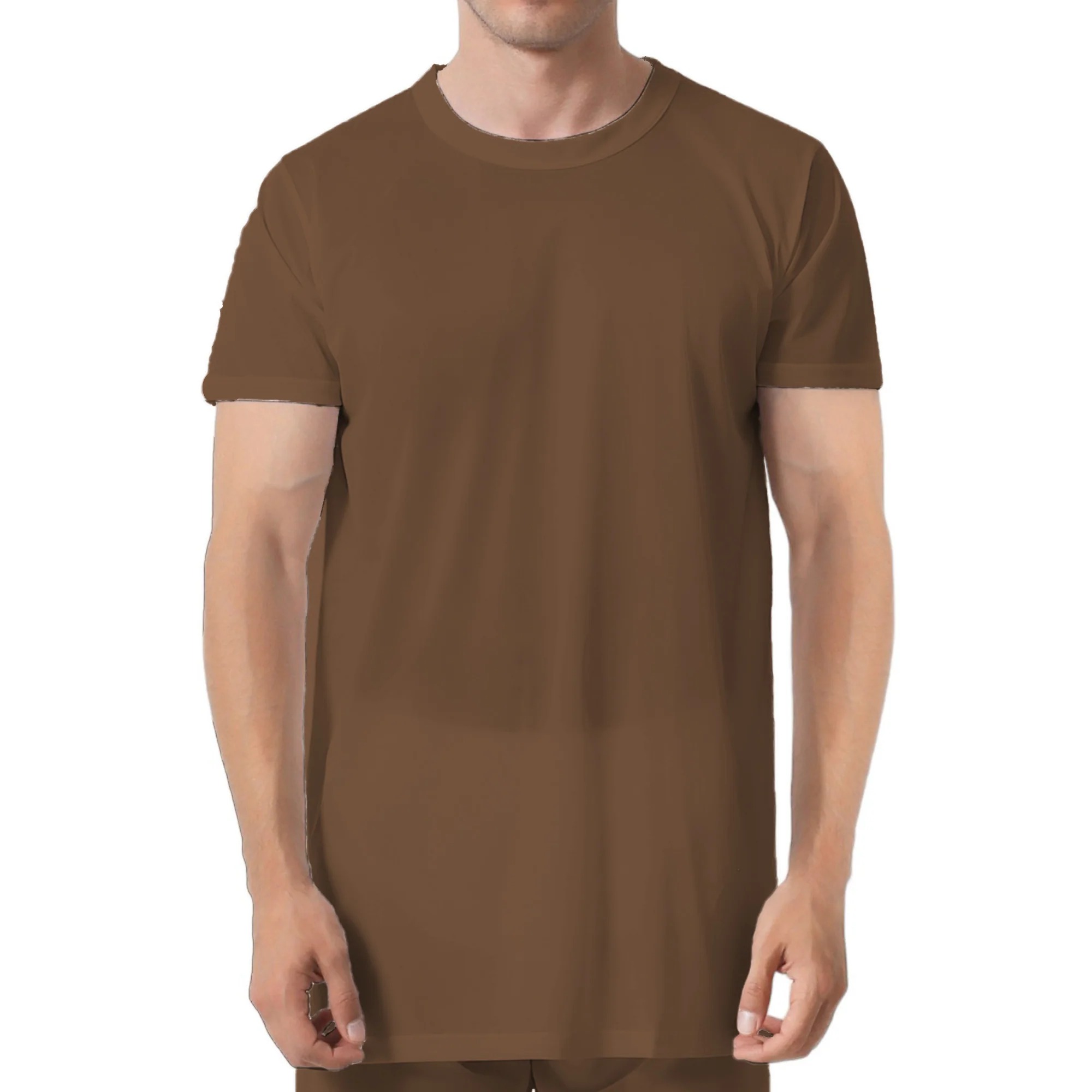 brown t shirt outfit