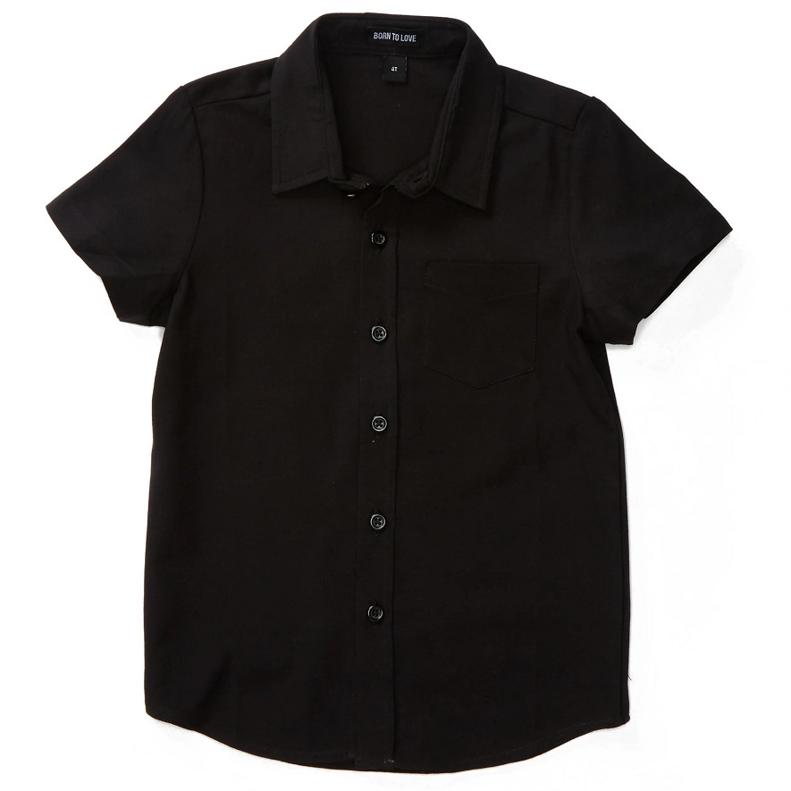 boys black shirt