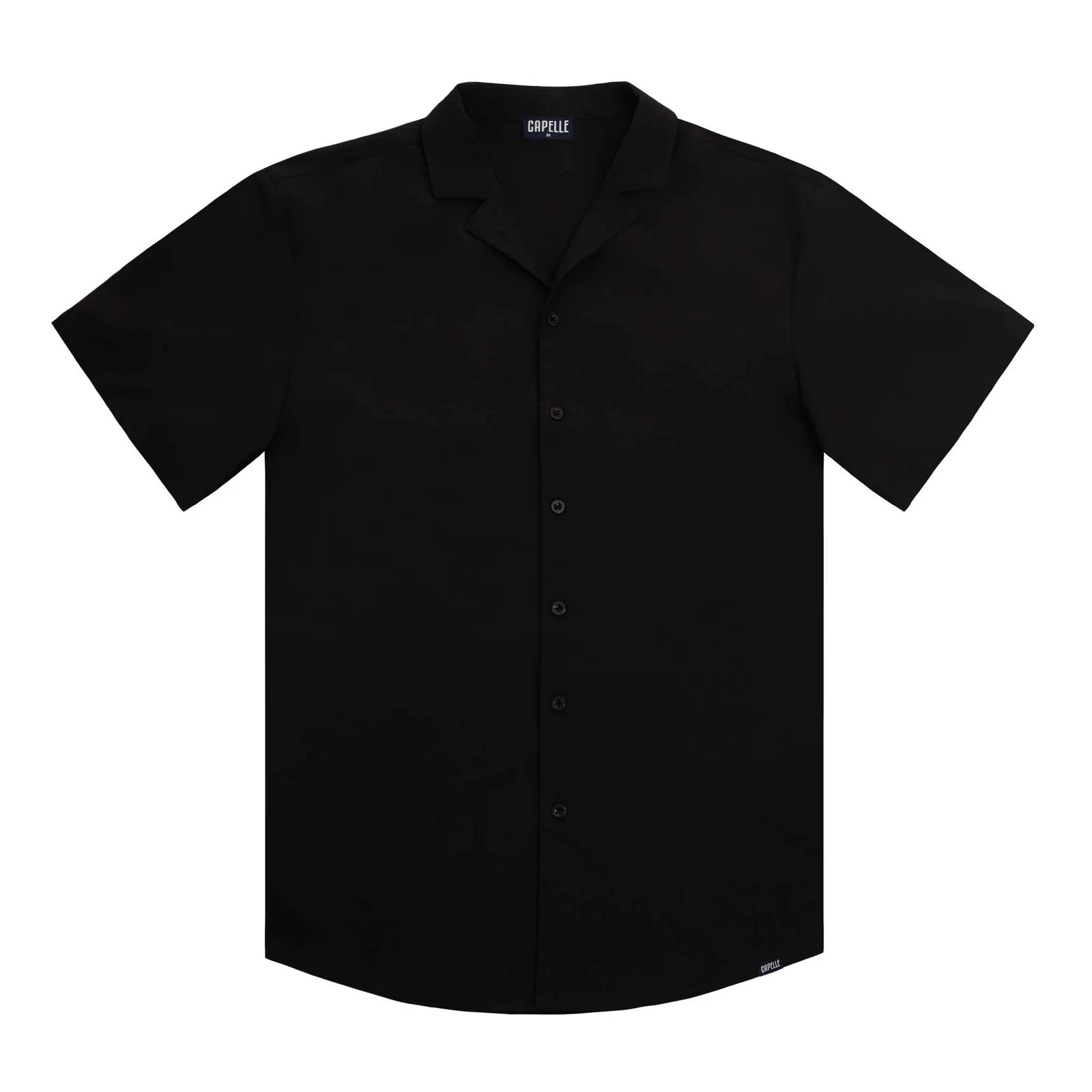 black shirt men outfit