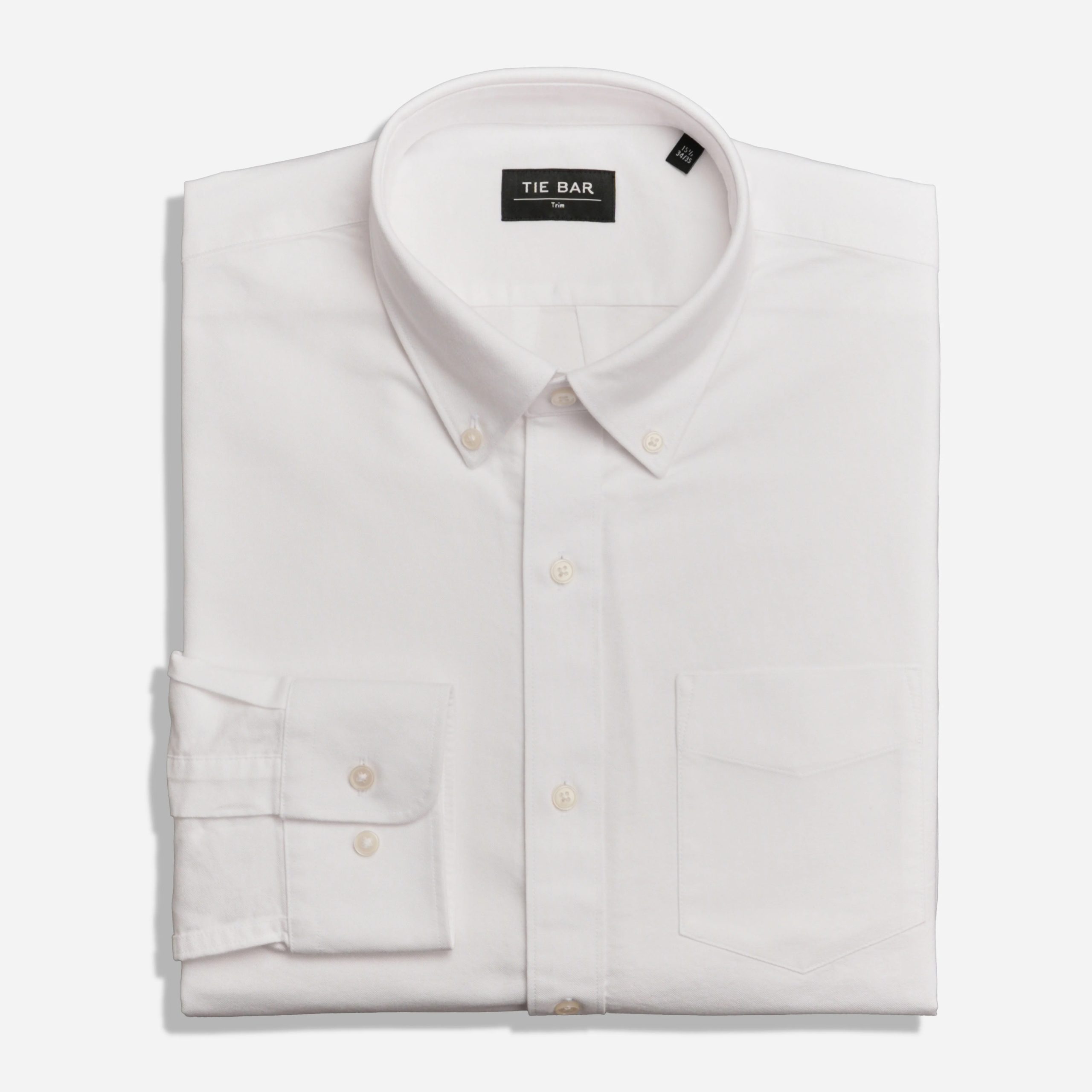 mens white oxford shirt