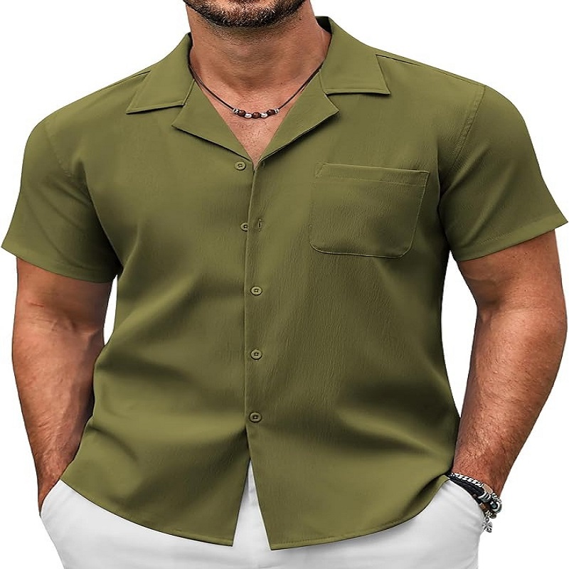 green shirt outfit men’s