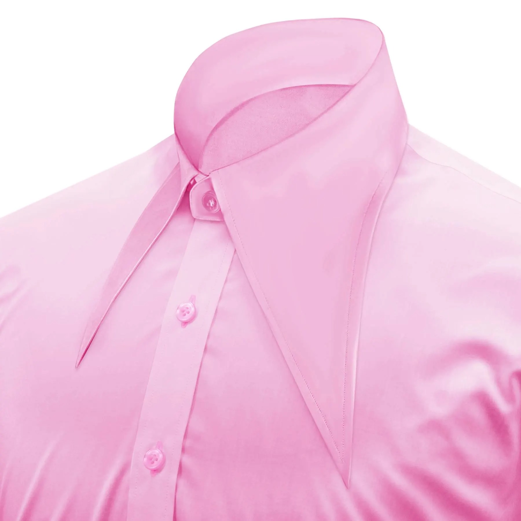 suit pink shirt